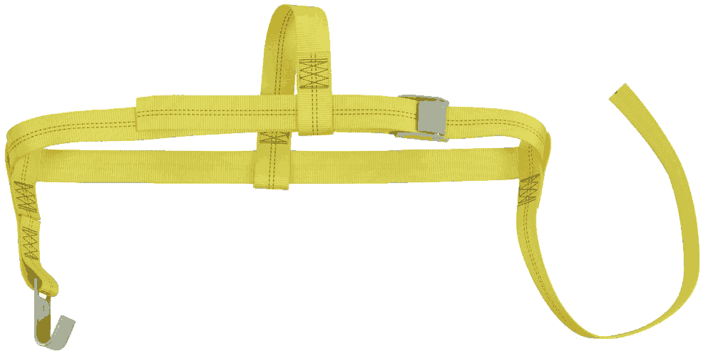 Straps for tying your vehicle down to a tow dolly for safe and secure towing